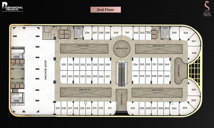 Kanakia Silicon Valley Floor Plan 2 BHK